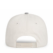 Dad Gang Horsepower Chrome Silver Snapback Hat back view