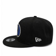 New Era Dallas Mavericks Rhinestone Black 9FIFTY Snapback Hat side view