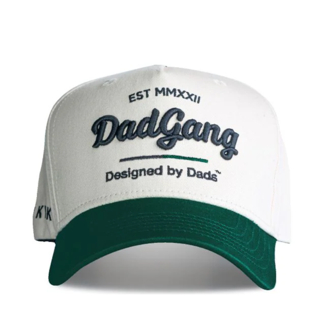 Dad Gang Horsepower Forest Green Snapback Hat