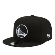 Black Golden State Warriors New Era Snapback Cap