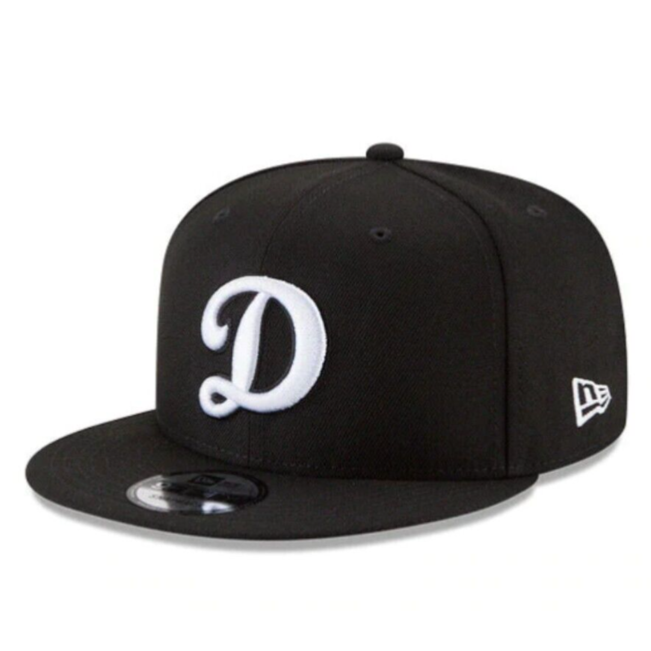 New Era 9Fifty Los Angeles Dodgers D Logo Black/White Snapback Cap