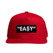 JC Brand Easy logo Red/Black Snapback Adjustable Men's Hat