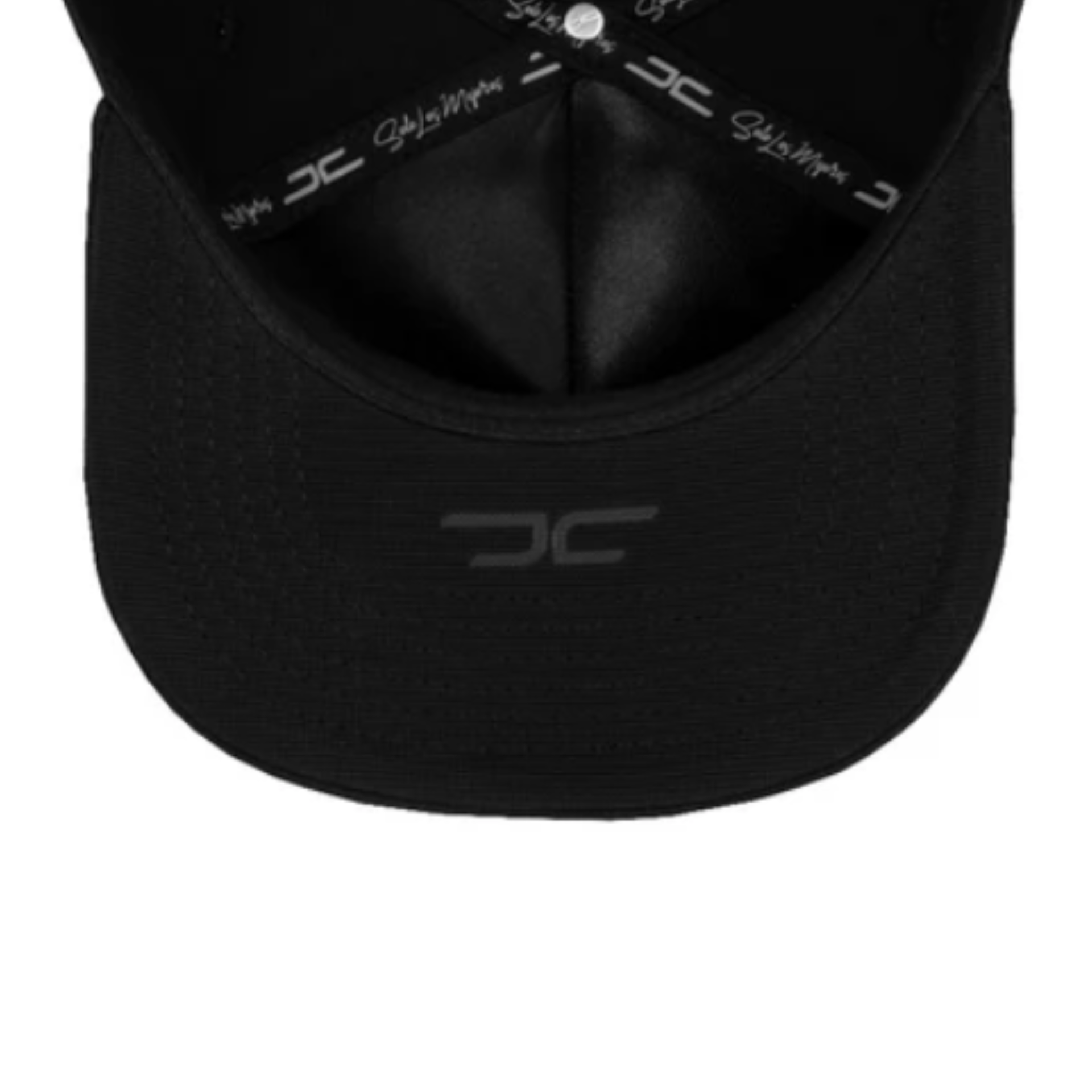 Black El Rey Lion Metal Logo JC Snapback Cap