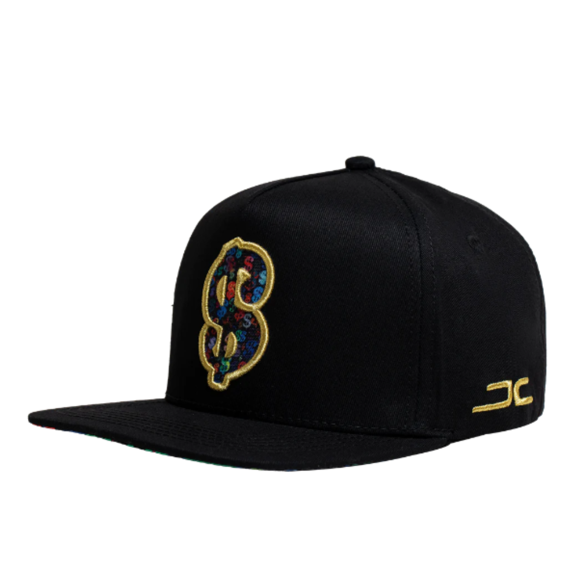 This JC Brand Cash Black Snapback Adjustable Men's Ha