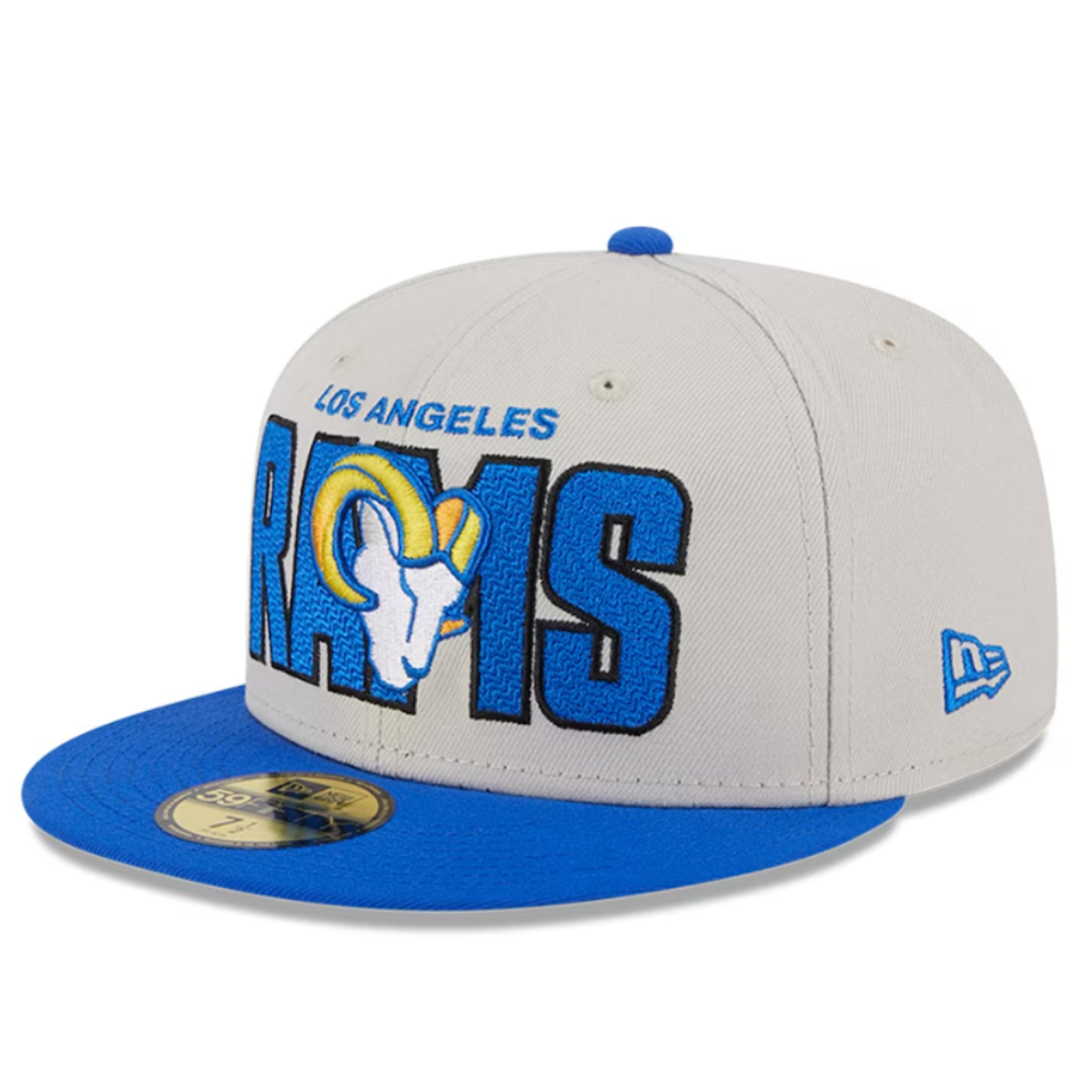 New Era NFL 2023 Draft Los Angeles Rams 59FIFTY Fitted Hat