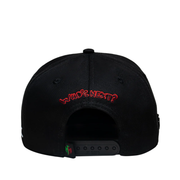 JC Hat Mexico Eagle Green/Red Logo Black snapback cap