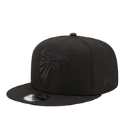 All Black Atlanta Falcons New era snapback cap