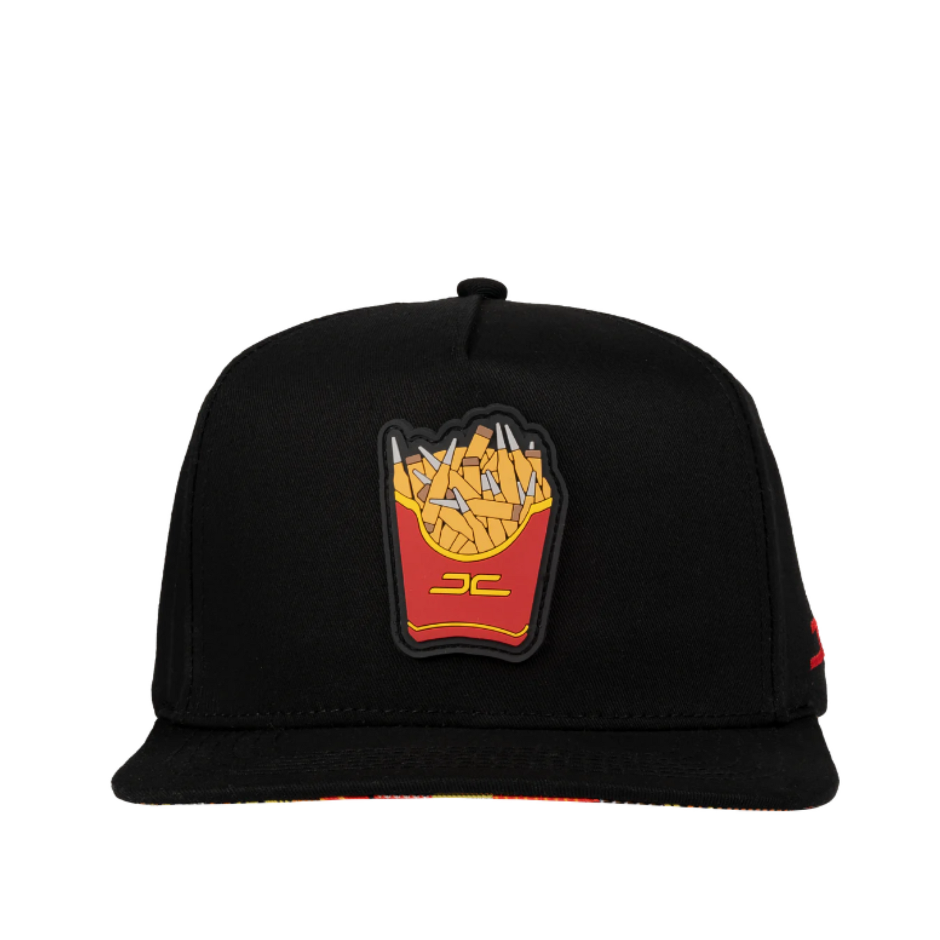 JC Hat Fries Bullets logo Black snapback