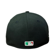 Black Los Angeles Dodgers Fitted Cap with Mexico theme