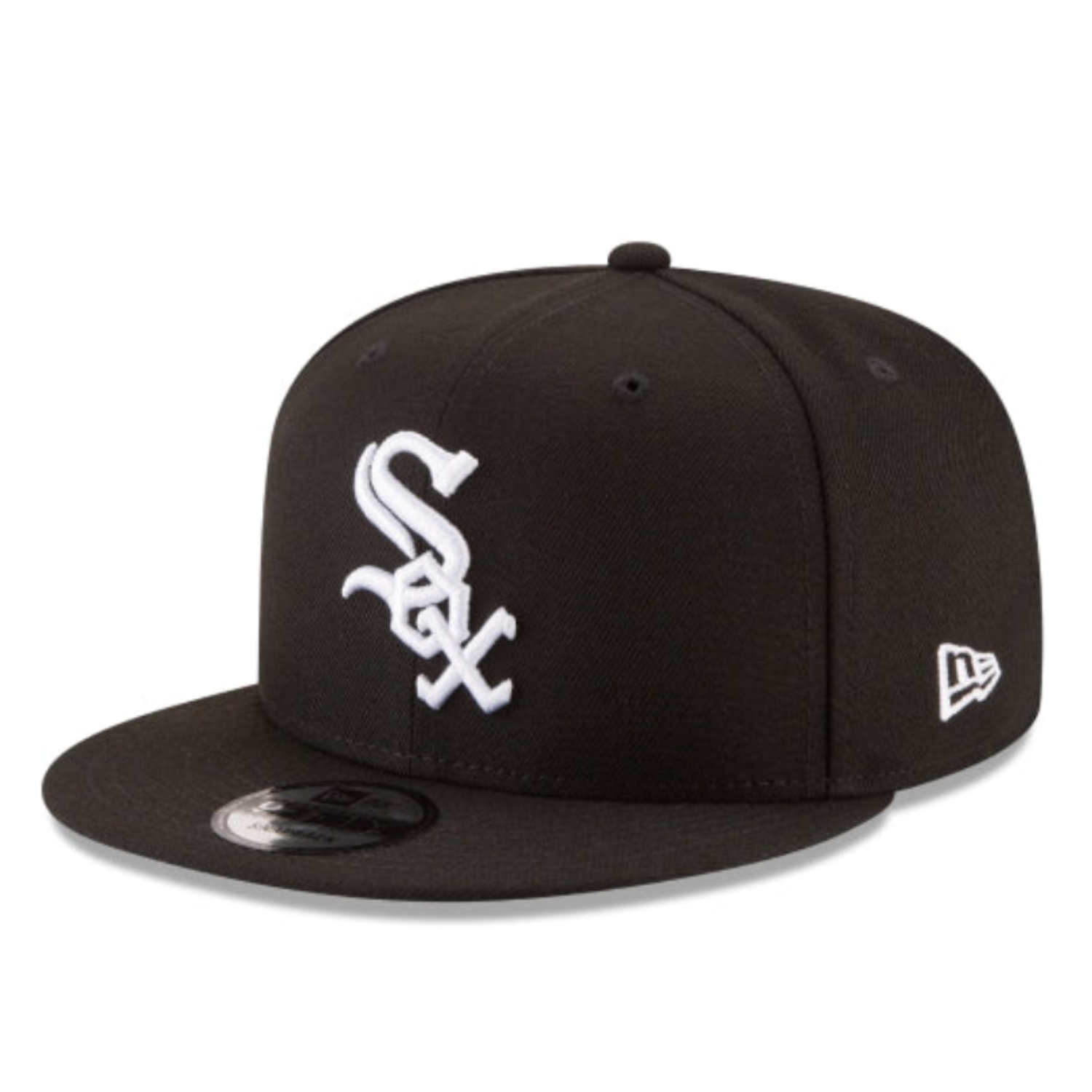 New Era 9Fifty Chicago White Sox Black/White 9Fifty snapback cap.