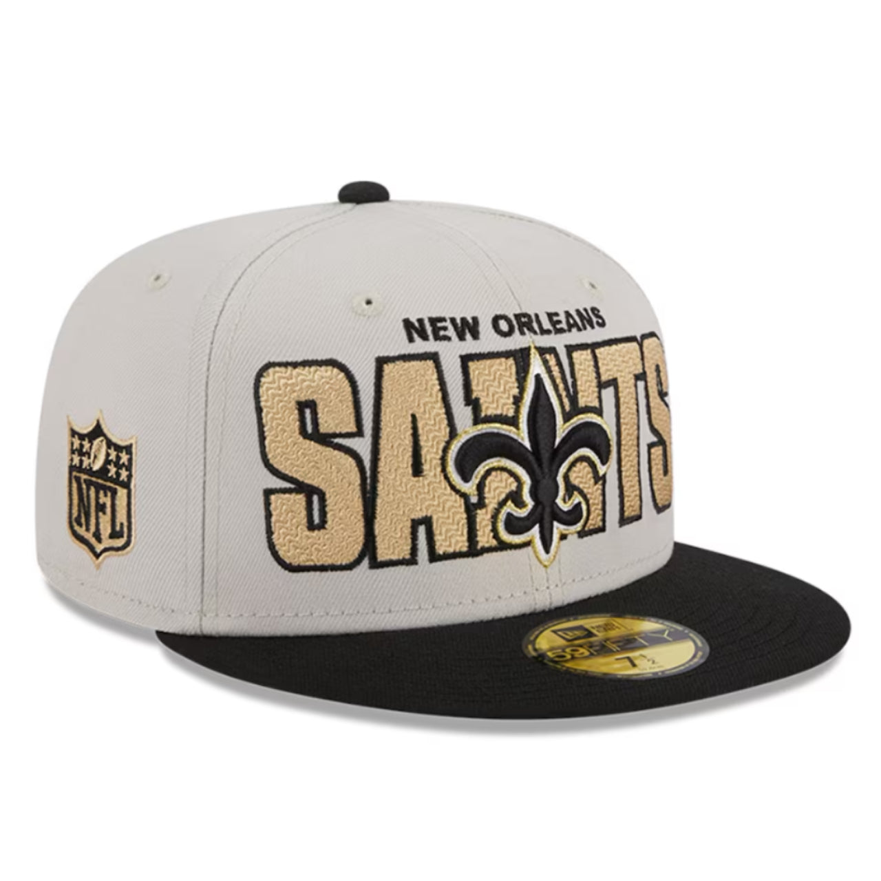 New Era NFL 2023 Draft New Orleans Saints 59FIFTY Fitted Hat