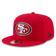 Red San Francisco 49ers New Era Fitted Cap