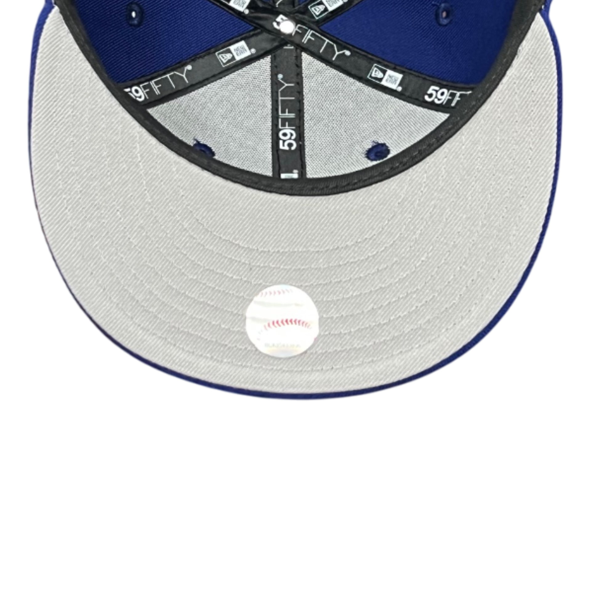 New Era Toronto Blue Jays Royal Blue 59FIFTY Fitted Hat Gray Under Visor