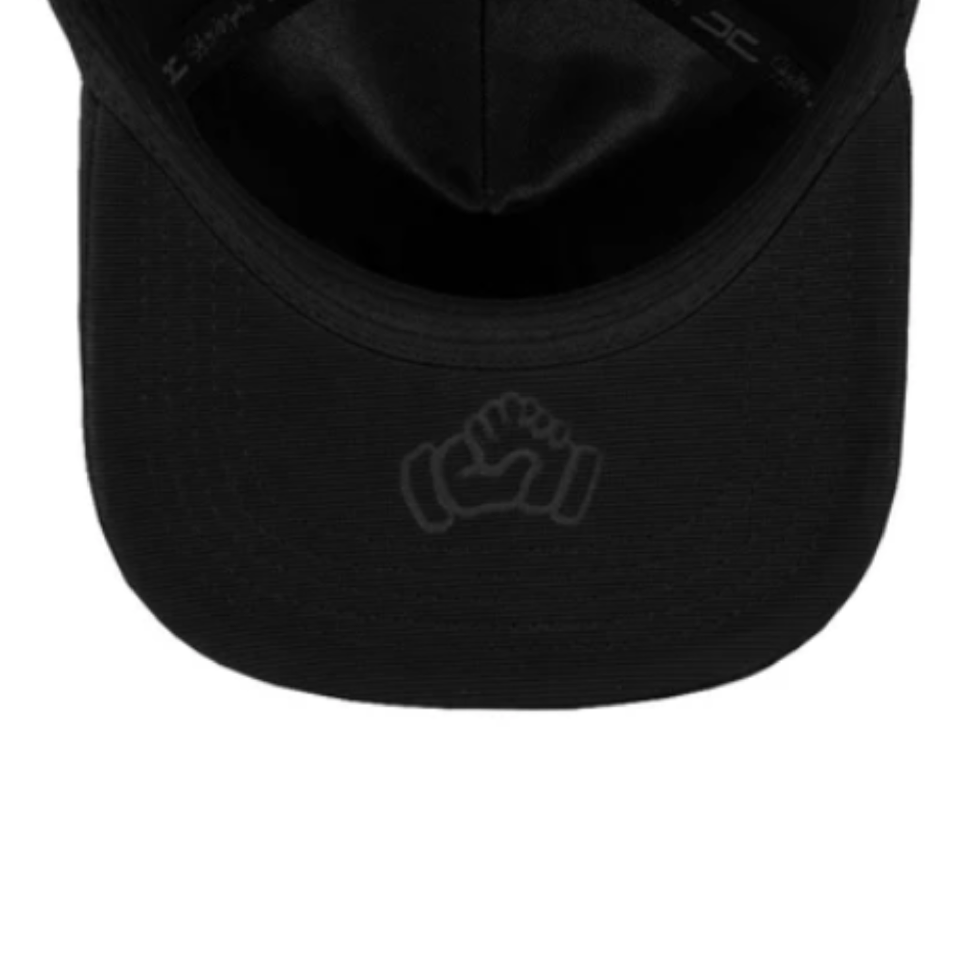 Black Business Hands Metal Logo JC Snapback Cap