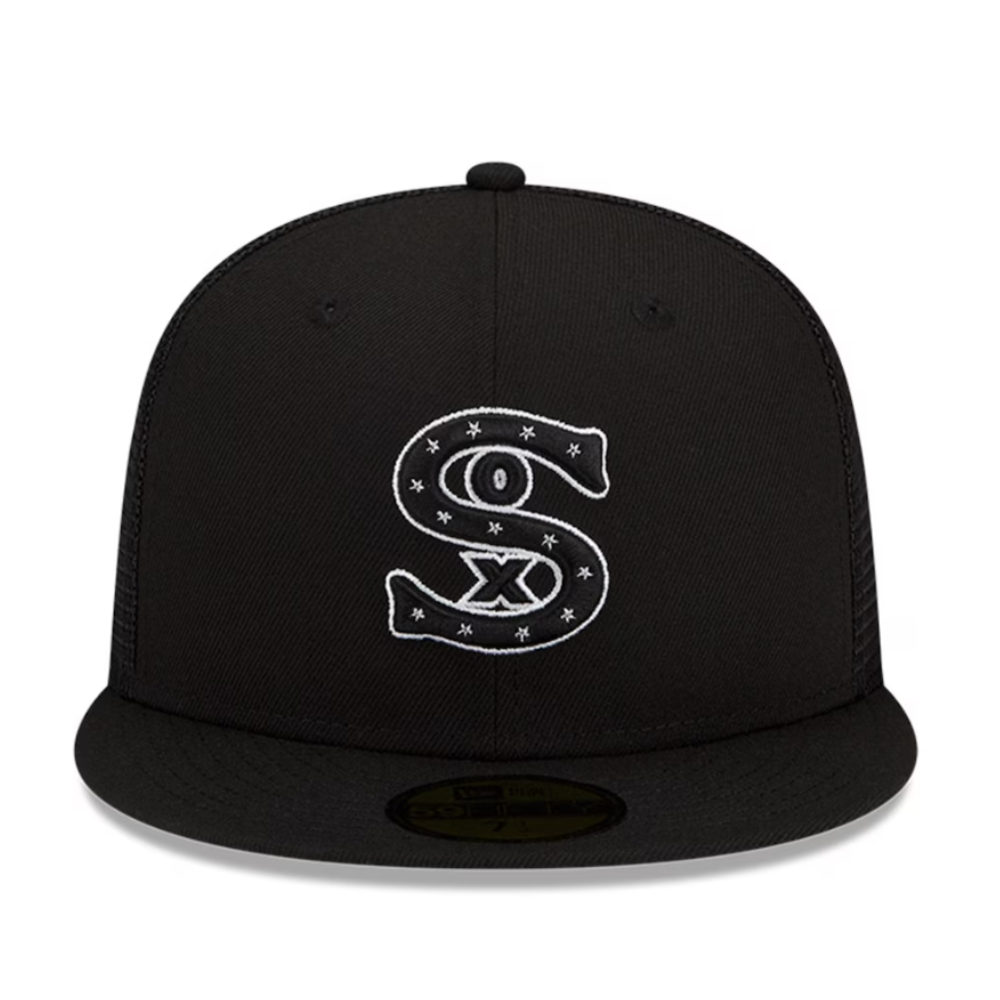 New Era 59Fifty Chicago White Sox Batting Practice Mesh Fitted Hat