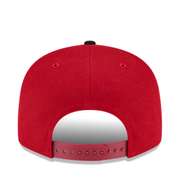 Burgundy Black Arizona Diamondbacks New Era Snapback Hat Back