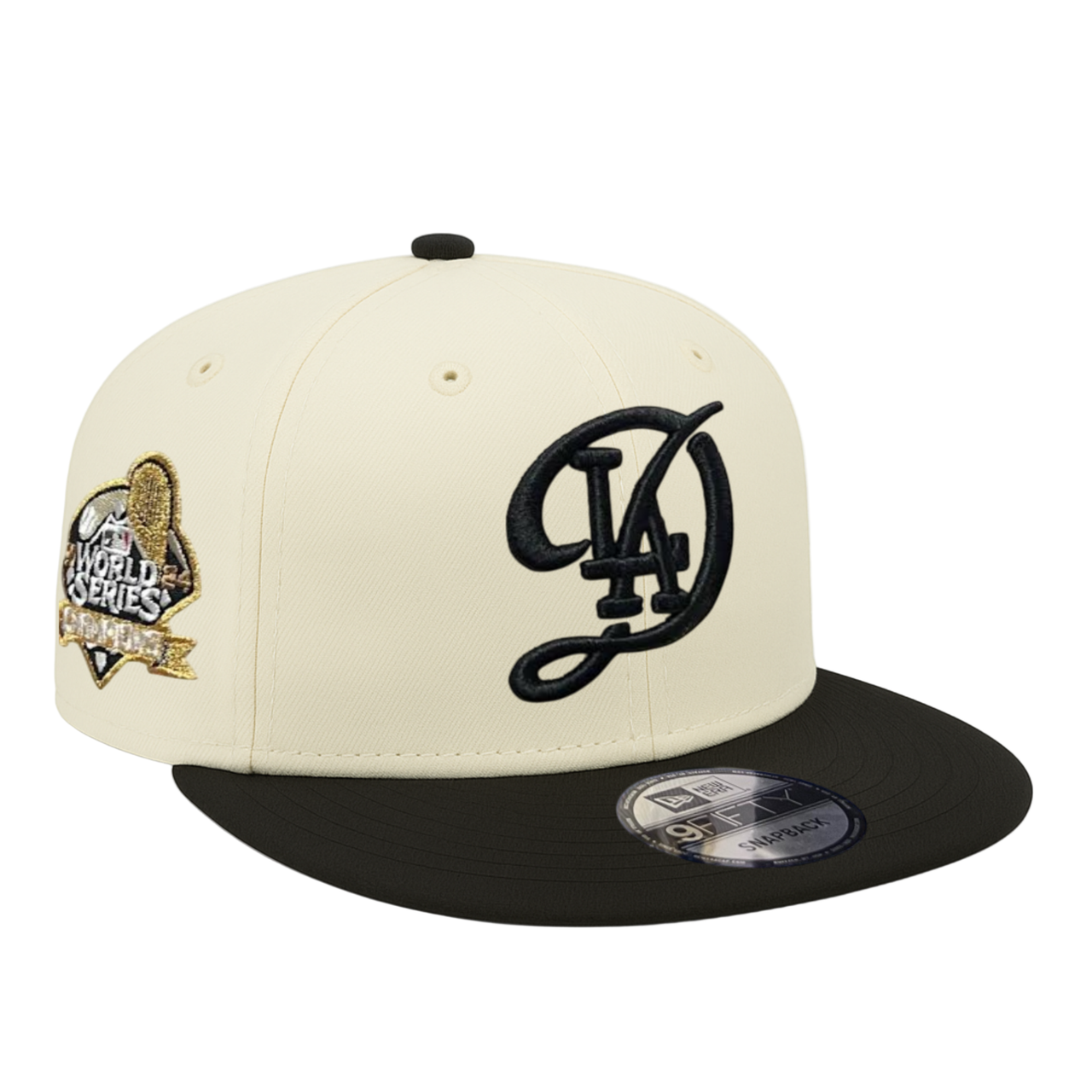 New Era Los Angeles Dodgers City Connect 2024 Chrome Black 9FIFTY Snapback Hat