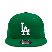 New Era Los Angeles Dodgers Kelly Green 9FIFTY Snapback Hat front view