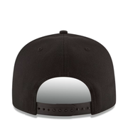 Black New Era snapback cap