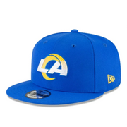 NewEra NFL Los Angeles Rams LA Blue Men's 9FIFTY Snapback Hat