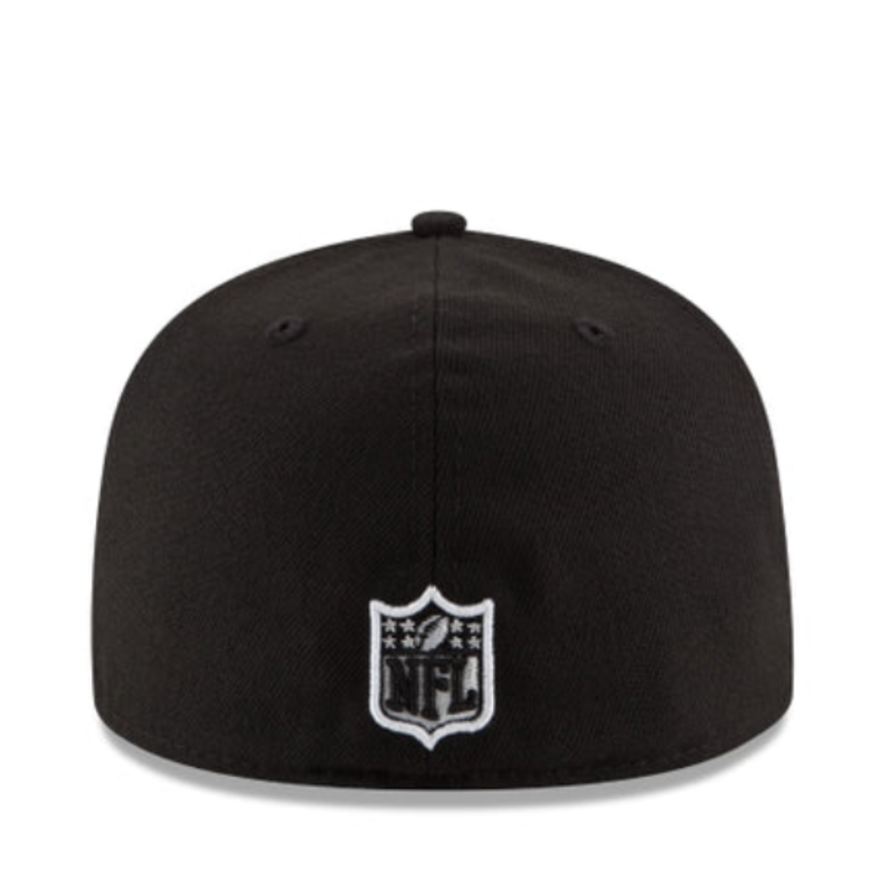 New Era NFL New England Patriots Black White 59FIFTY Fitted Hat