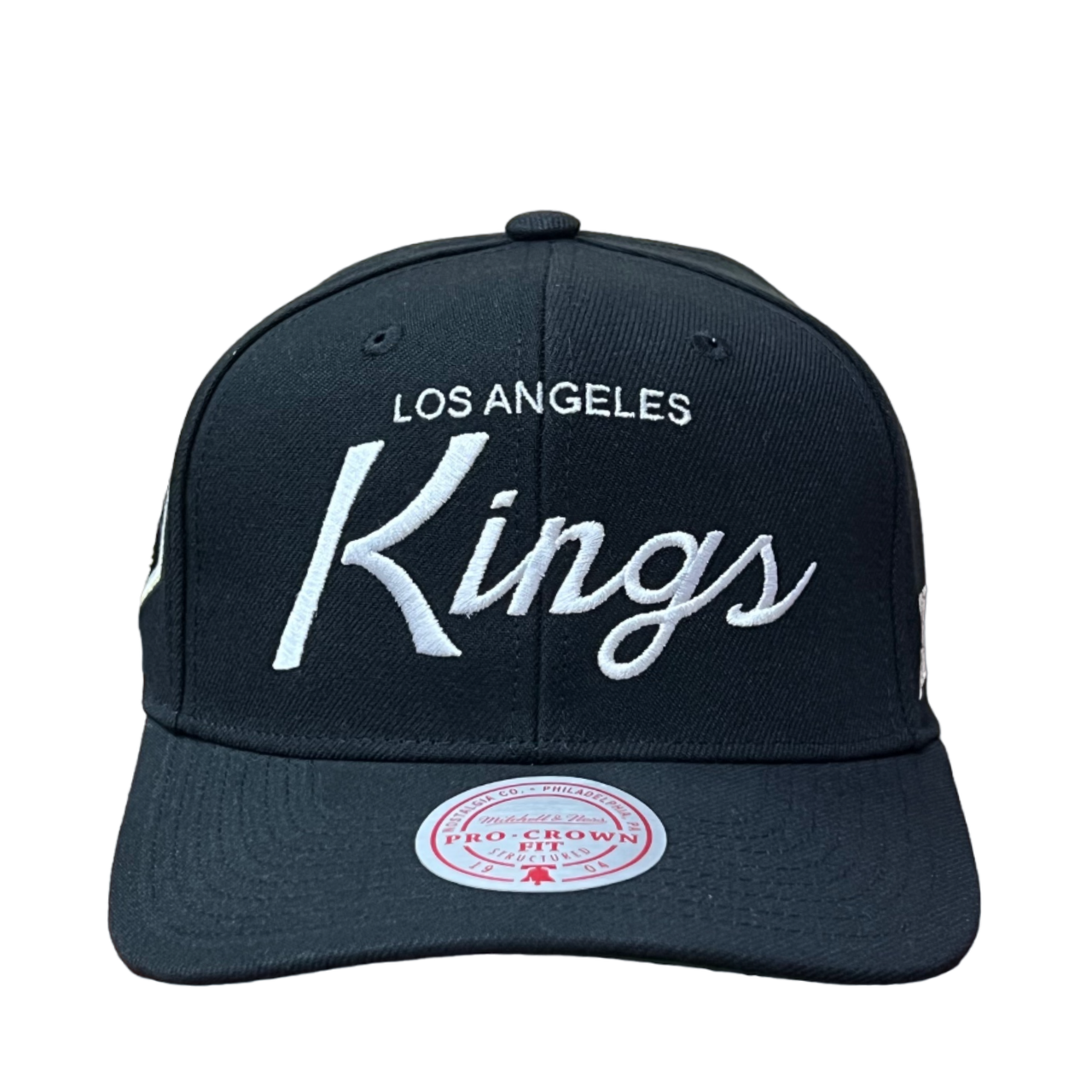 Los Angeles Kings Script Logo Pro Crown Fit Snapback