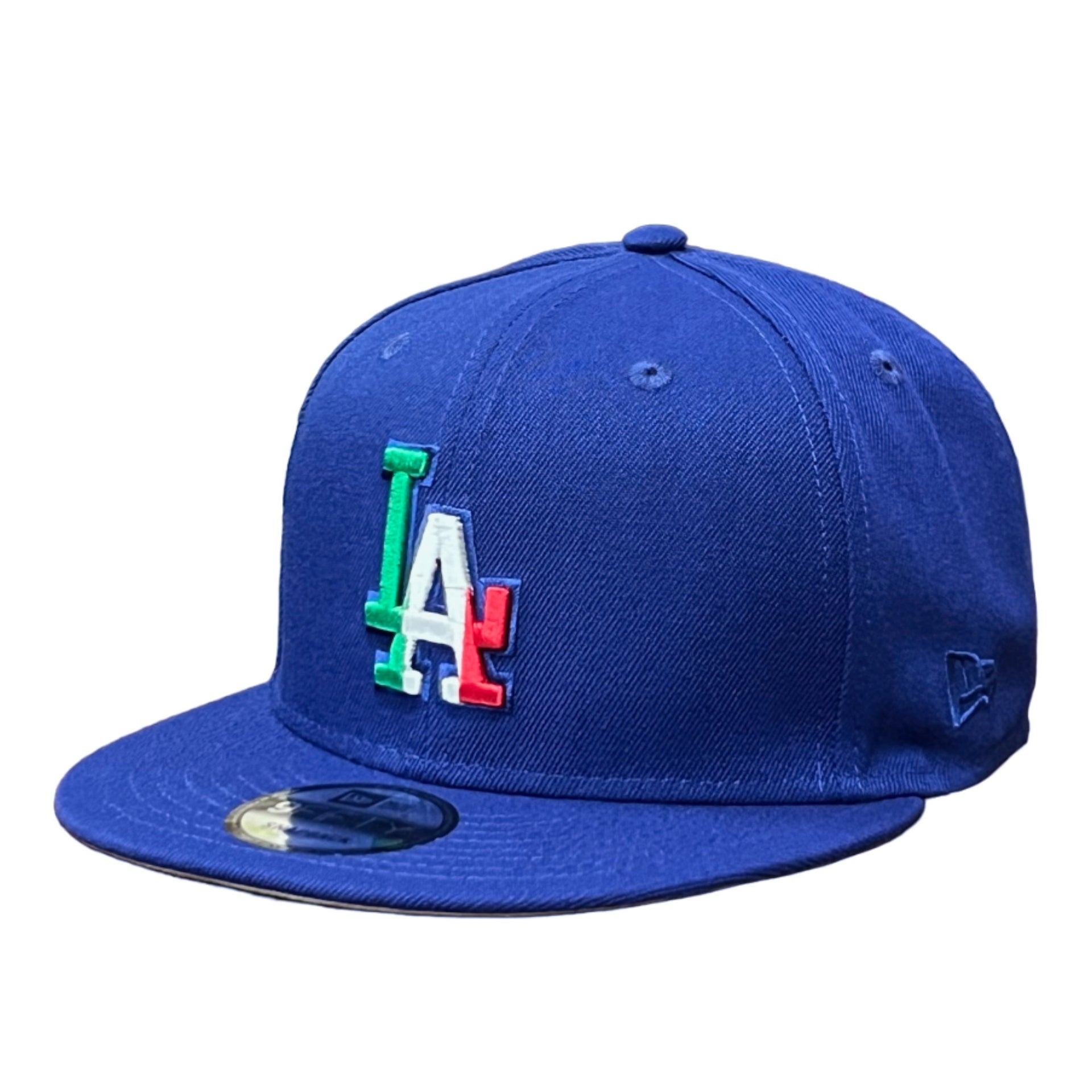 NewEra MLB Los Angeles Dodgers Mexico Flag Royal Blue 9FIFTY Snapback One Size