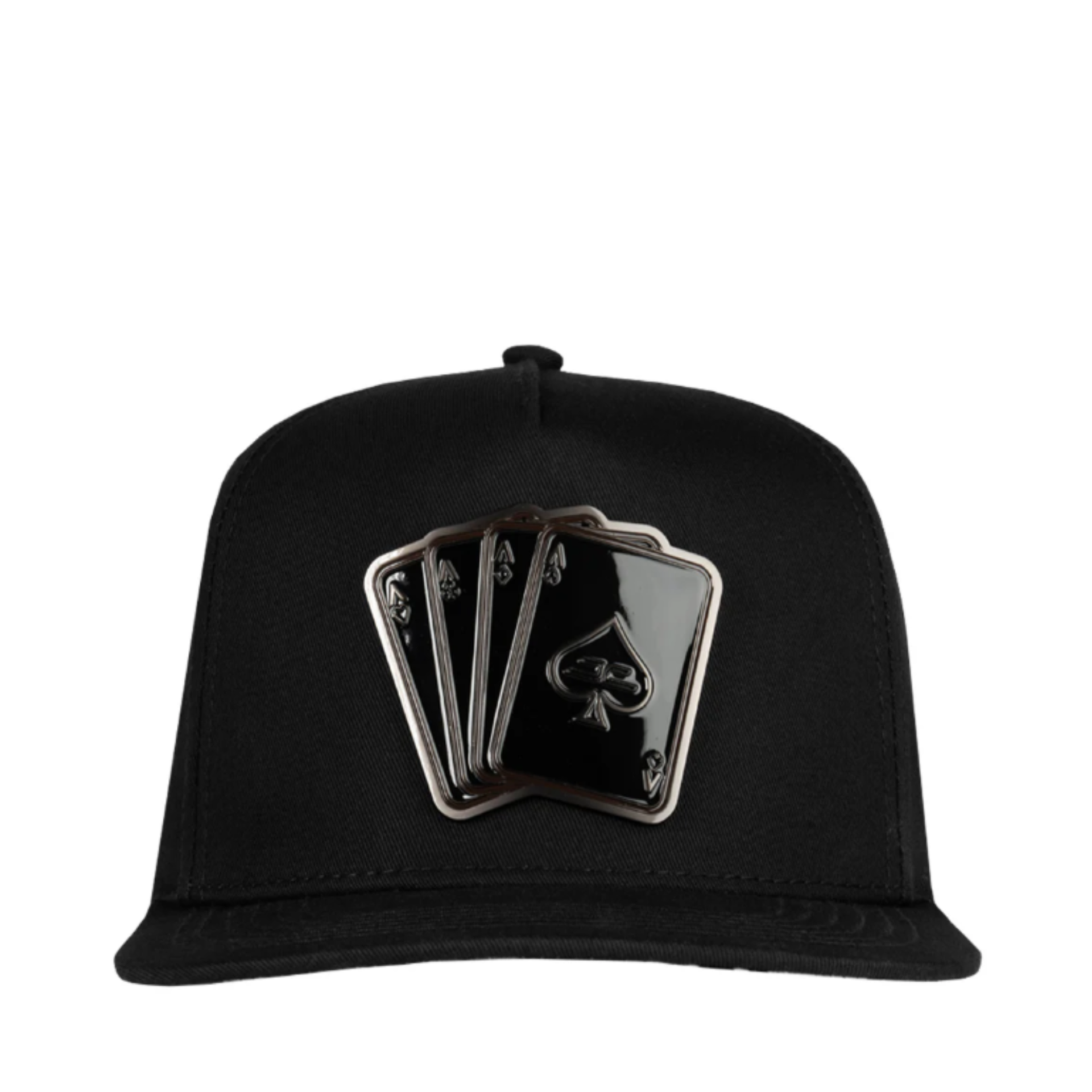 Black Ace Poker Cards JC SNapback Cap