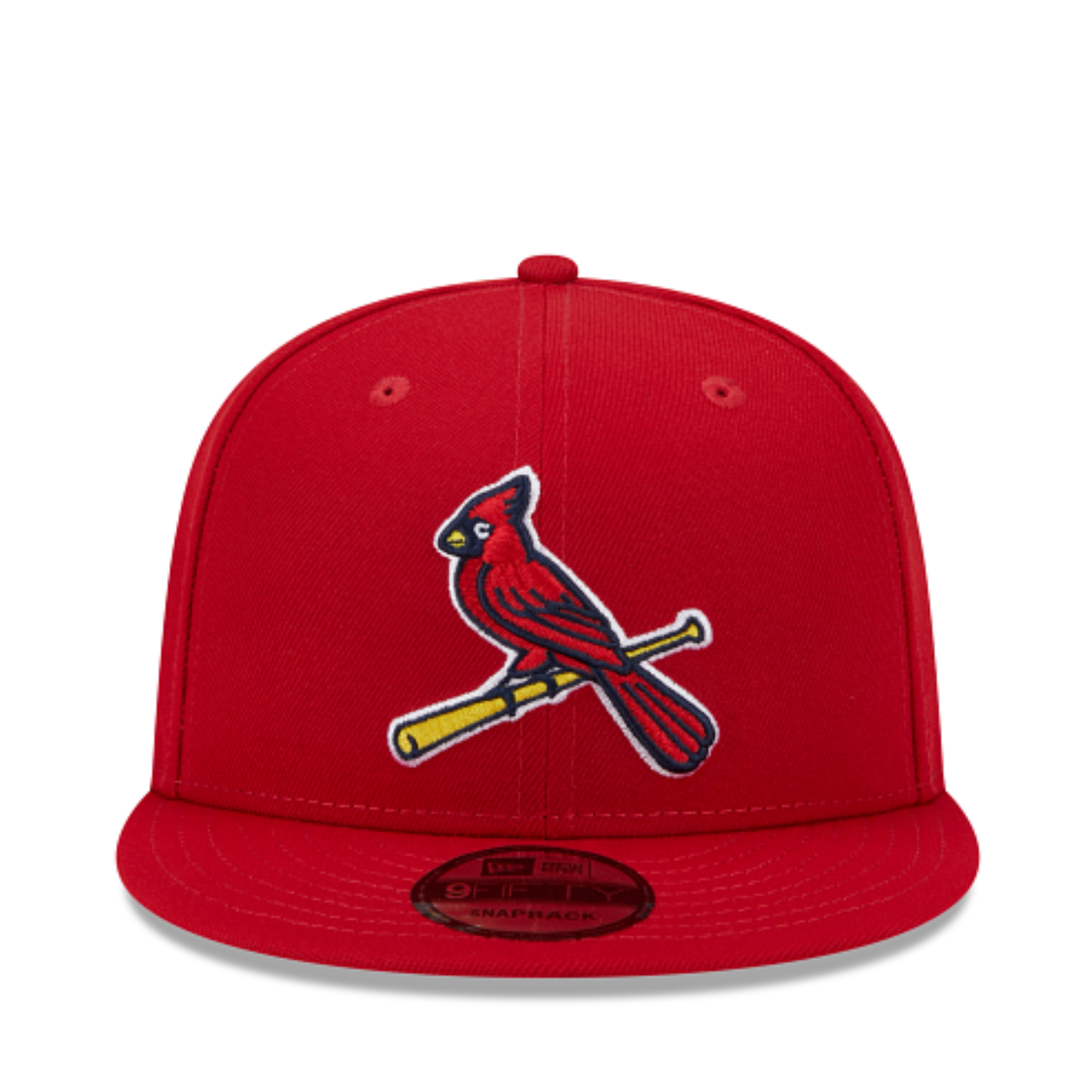 Front of New Era St. Louis Cardinals  2006 World Series Team Color Red 9FIFTY Snapback Hat