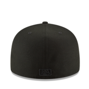 NewEra MLB Atlanta Braves A All Black Back