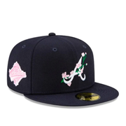 NewEra 59FIFTY MLB Atlanta Braves A Side Patch Bloom