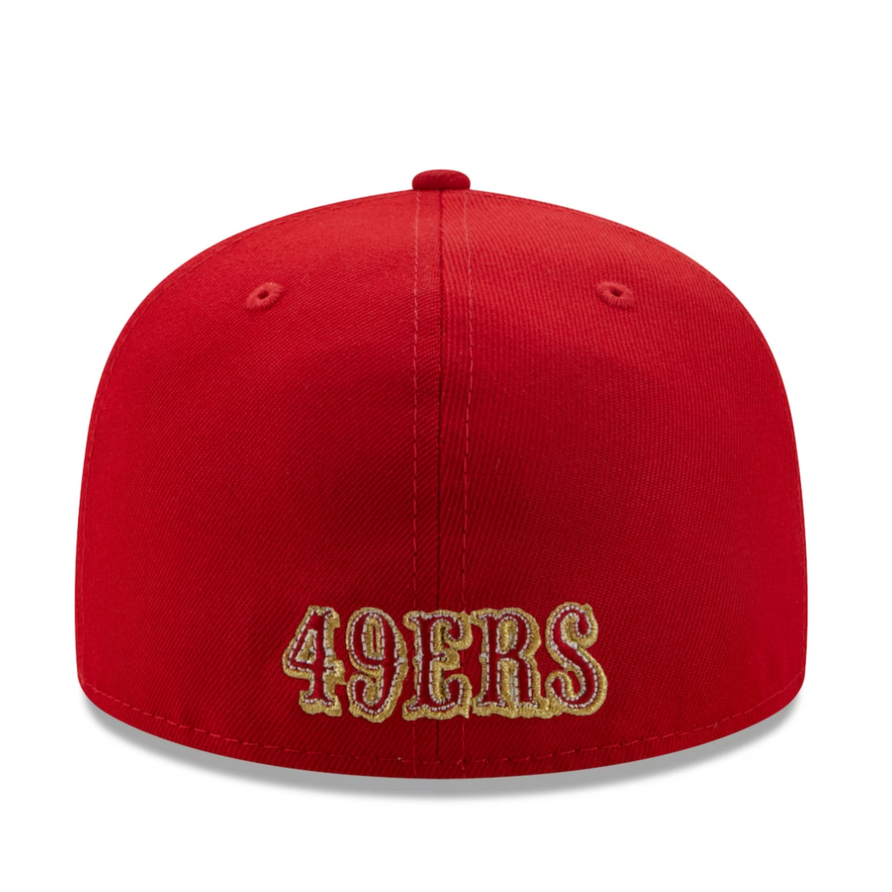 Red San Francisco 49ers New Era Fitted Cap