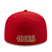 Red San Francisco 49ers New Era Fitted Cap