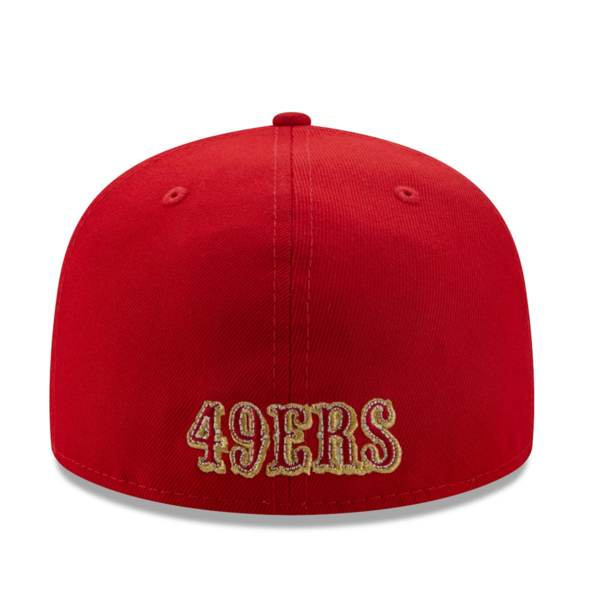 Red San Francisco 49ers New Era Fitted Cap