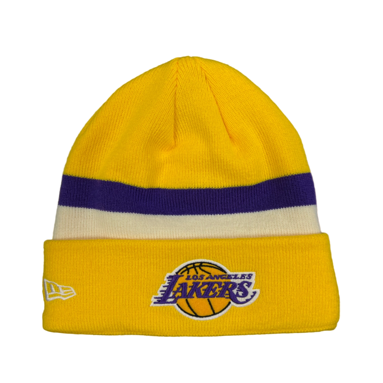 New Era Los Angeles Lakers Retro Cuff Knit Beanie