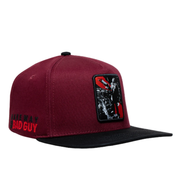 JC Hat Bad guy Tony Maroon/Black Snapback.