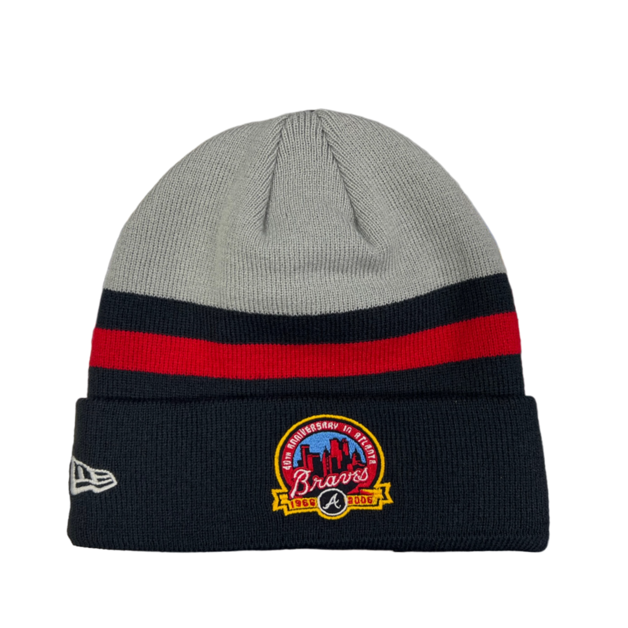 New Era Atlanta Braves Retro Cuff Knit Beanie