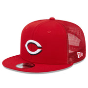 MLB Cincinnati Reds C Men's 9FIFTY Trucker Mesh Snapback Hat