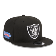 New Era NFL Las Vegas Raiders Super Bowl Side Patch 9Fifty Snapback Hat