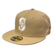 NewEra MLB Seattle Mariners S Special Khaki Collection 59FIFTY Fitted Hat