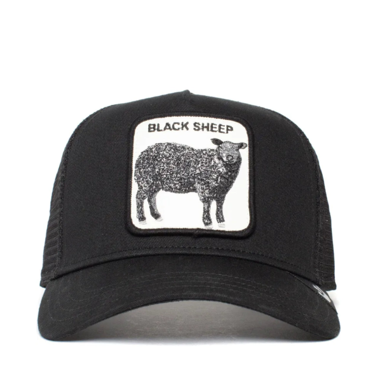 Goorin Bros The Black Sheep Mesh Trucker Men's Snapback Hat front view