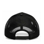 Goorin Bros Canyon Gambler Horse Black Trucker Snapback Hat back view