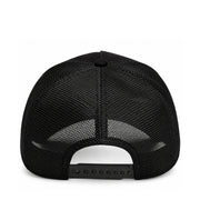 Goorin Bros Pantera Nera Rossa Black/Red Suede Trucker Mesh Snapback back view