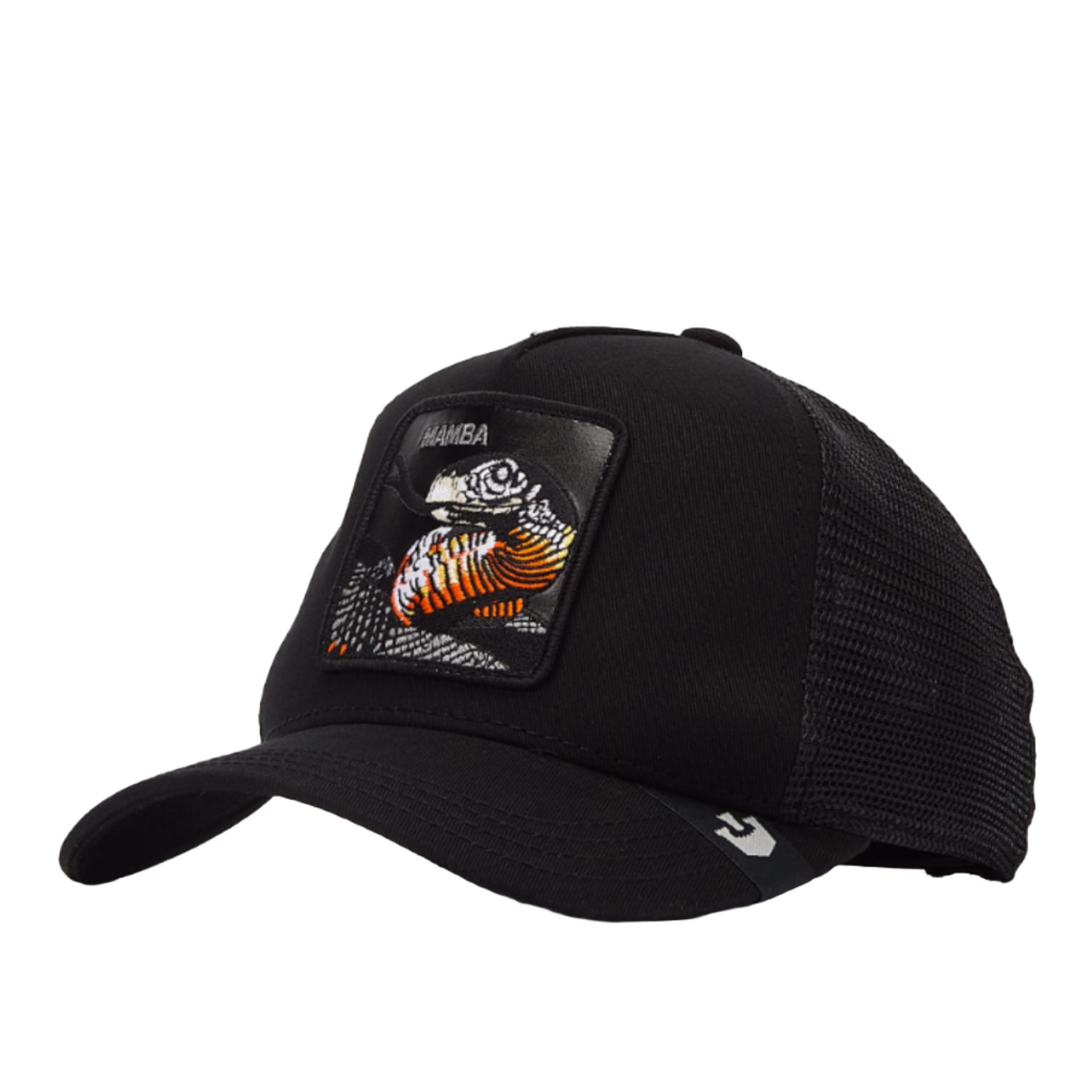 Goorin Bros Mamba Black Mesh Trucker Men's Snapback Hat