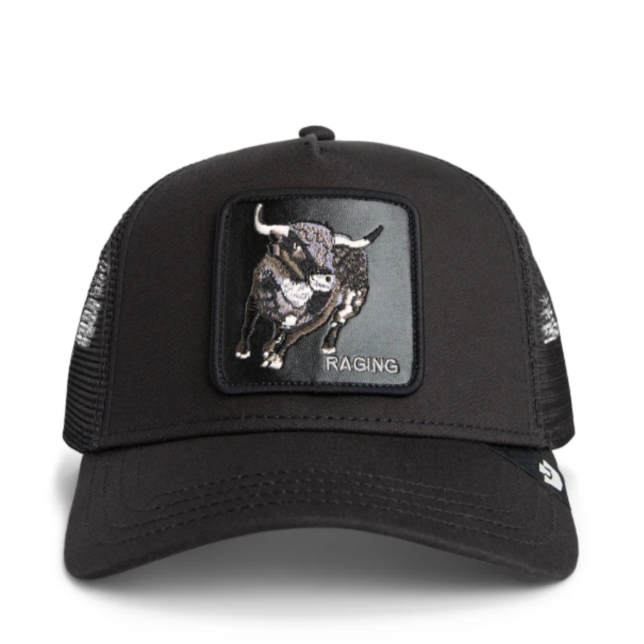 Goorin Bros Raging Black Mesh Trucker Snapback Hat
