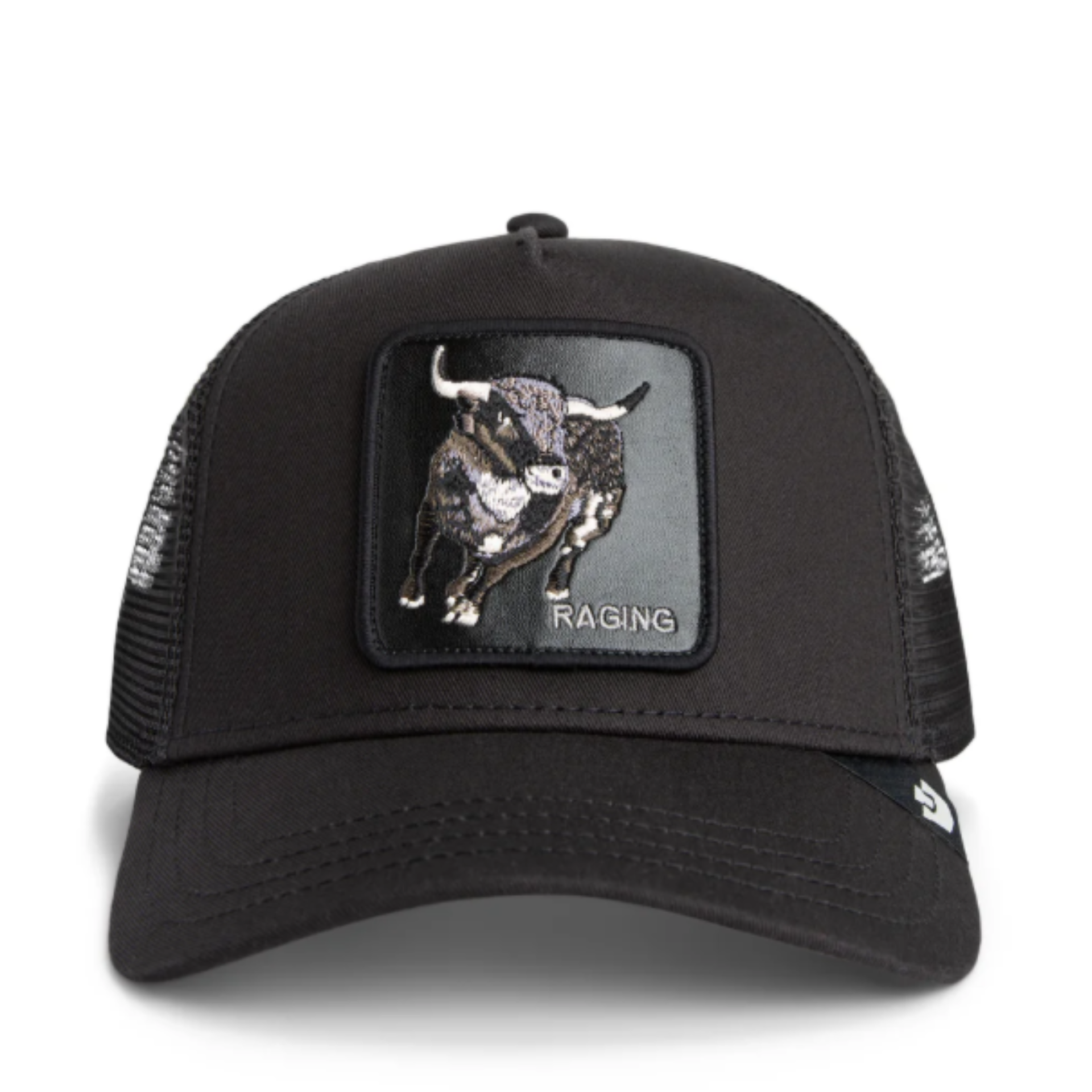 Goorin Bros Raging Black Mesh Trucker Snapback Hat