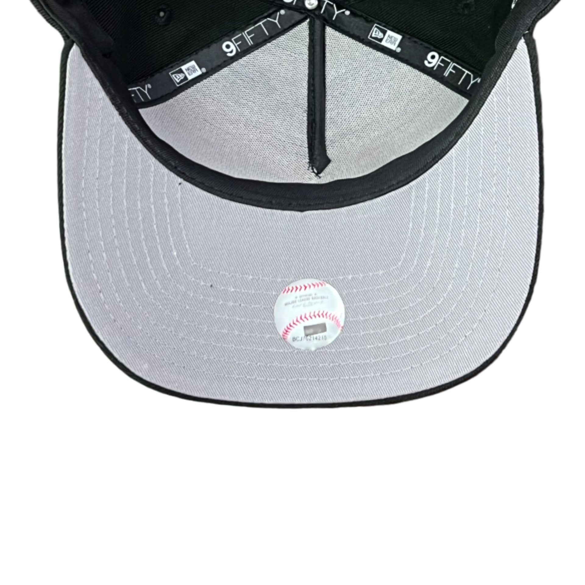 Black New York Yankees 9forty A-frame New Era Snapback Hat