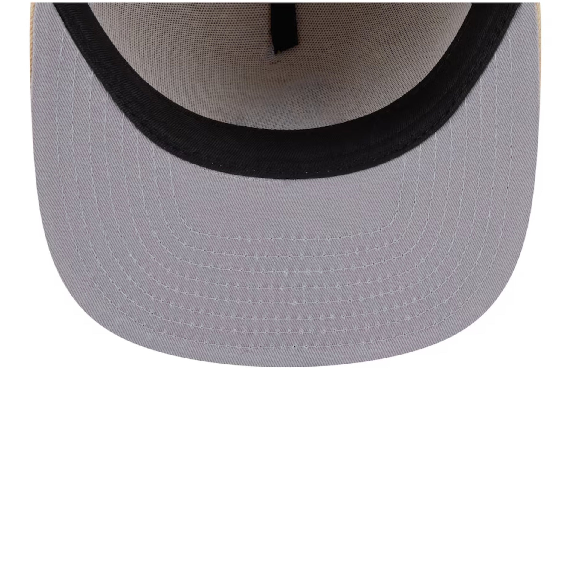 gray bottom of New Era New York Yankees Color Pack Light Beige 9FIFTY A-Frame Snapback Hat
