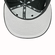 gray under visor of Chicago Cubs Cooperstown Black ASG 1990 59FIFTY Fitted Hat