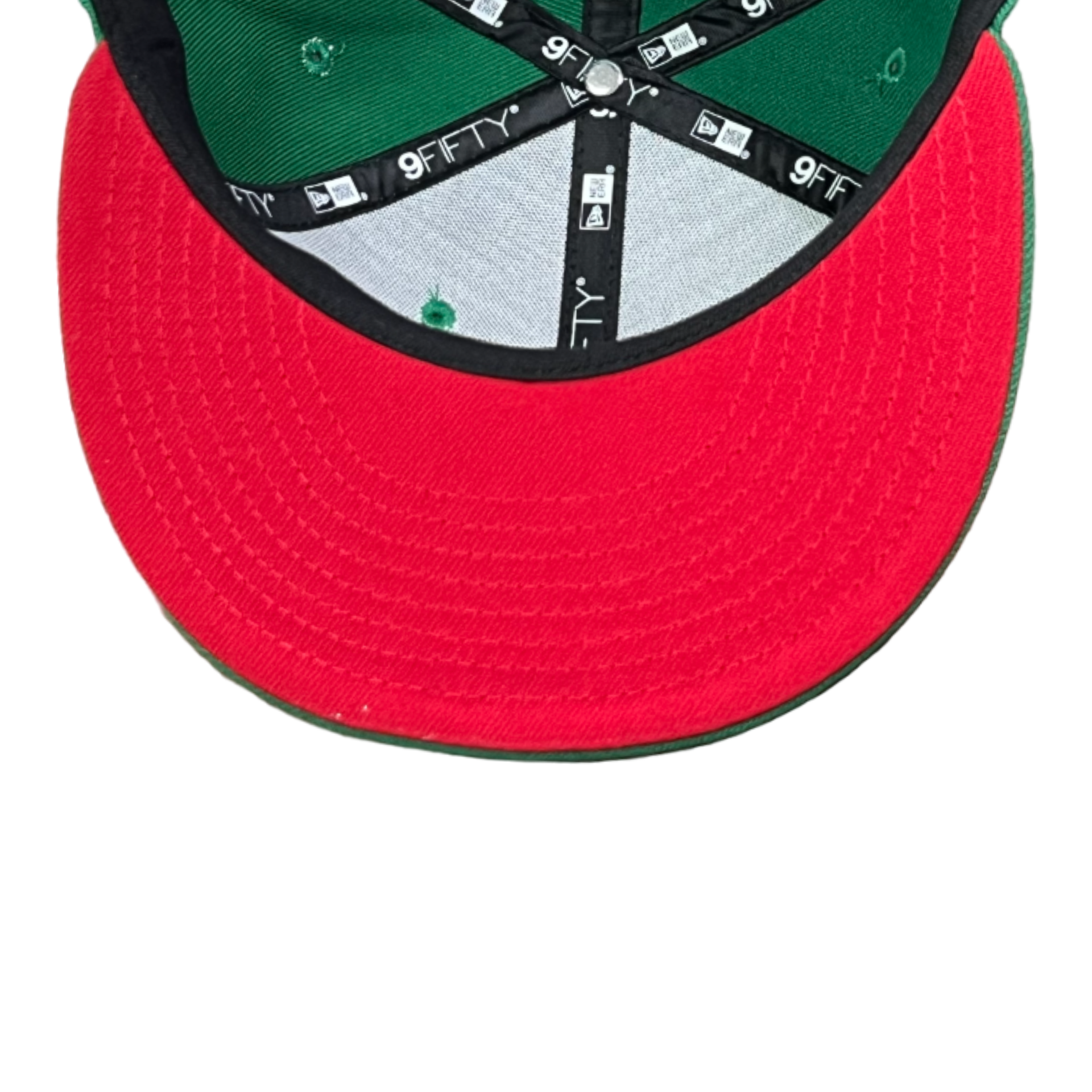 Green Mexico Flag Baseball New Era 9FIFTY Men's Snapback Hat